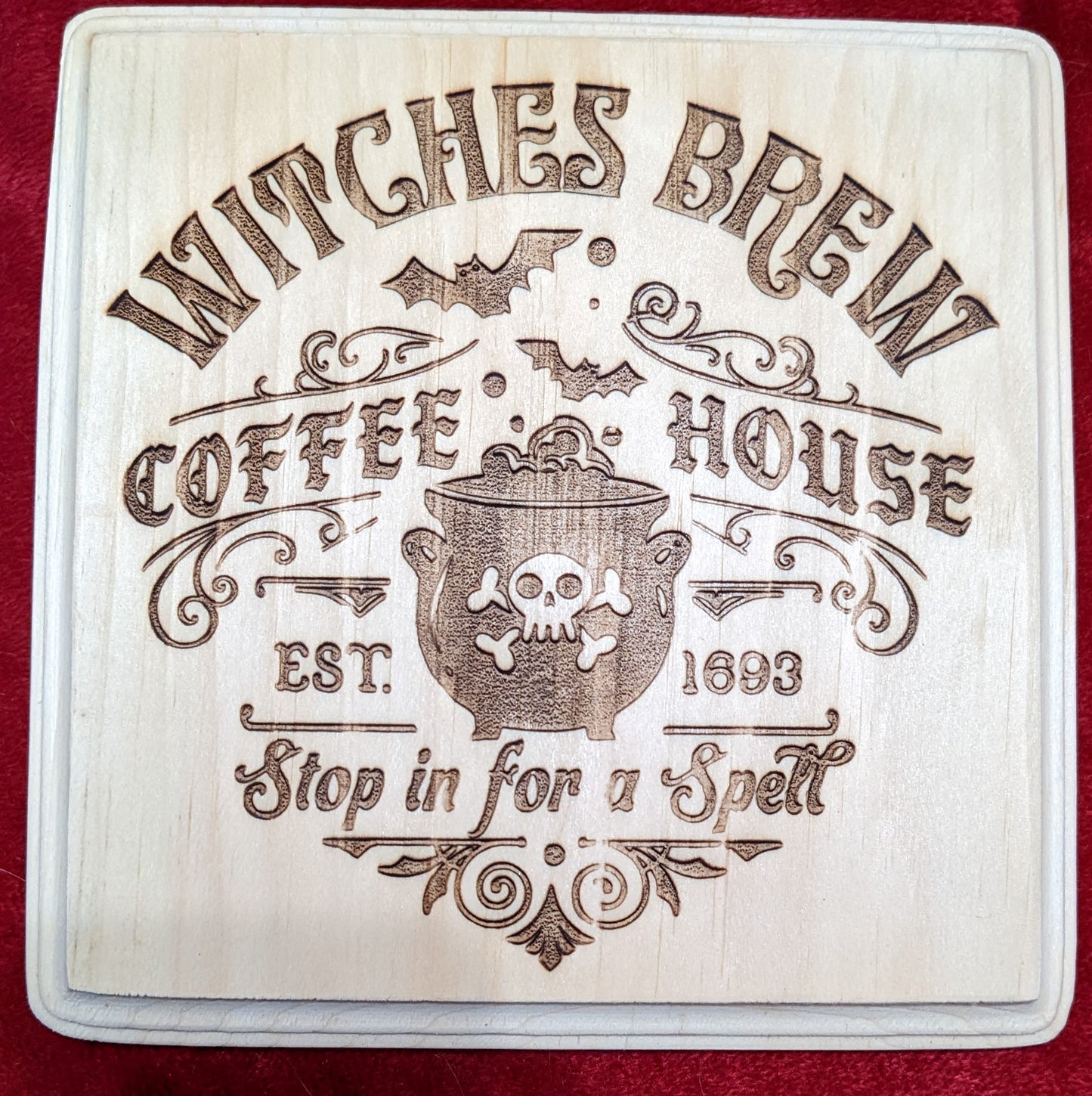 Witches Brew Plaque