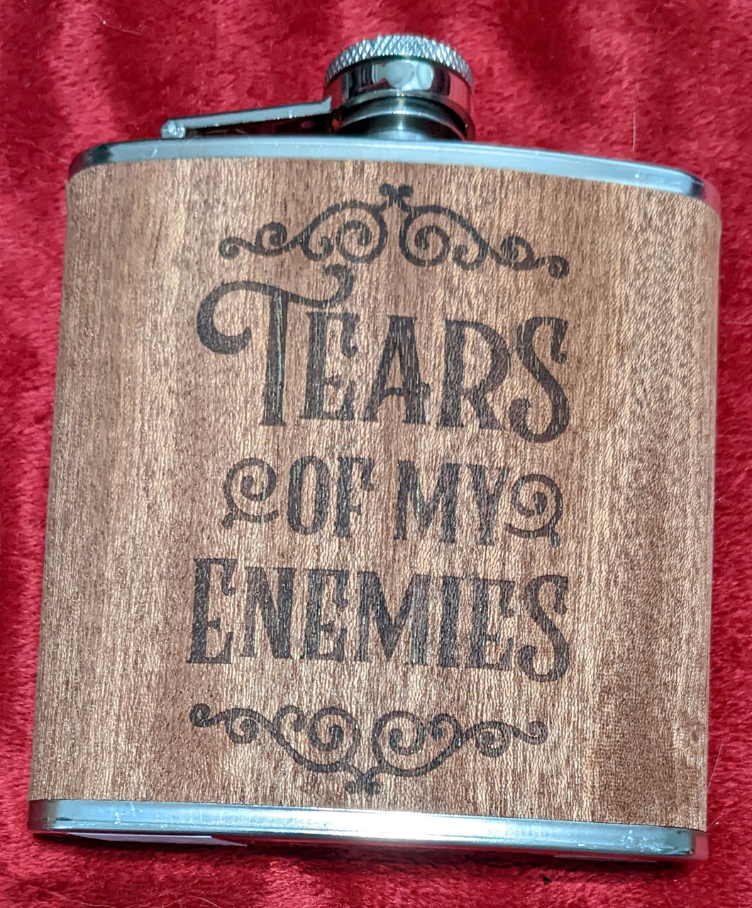 'Tears of my enemies' Flask