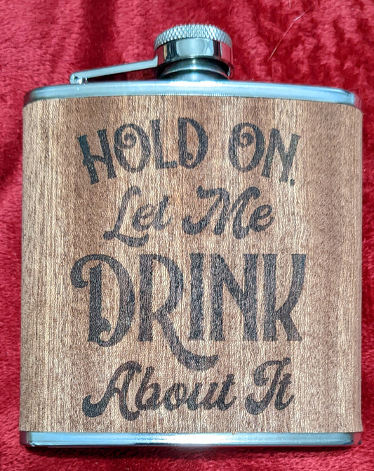 'Drink about it' Flask
